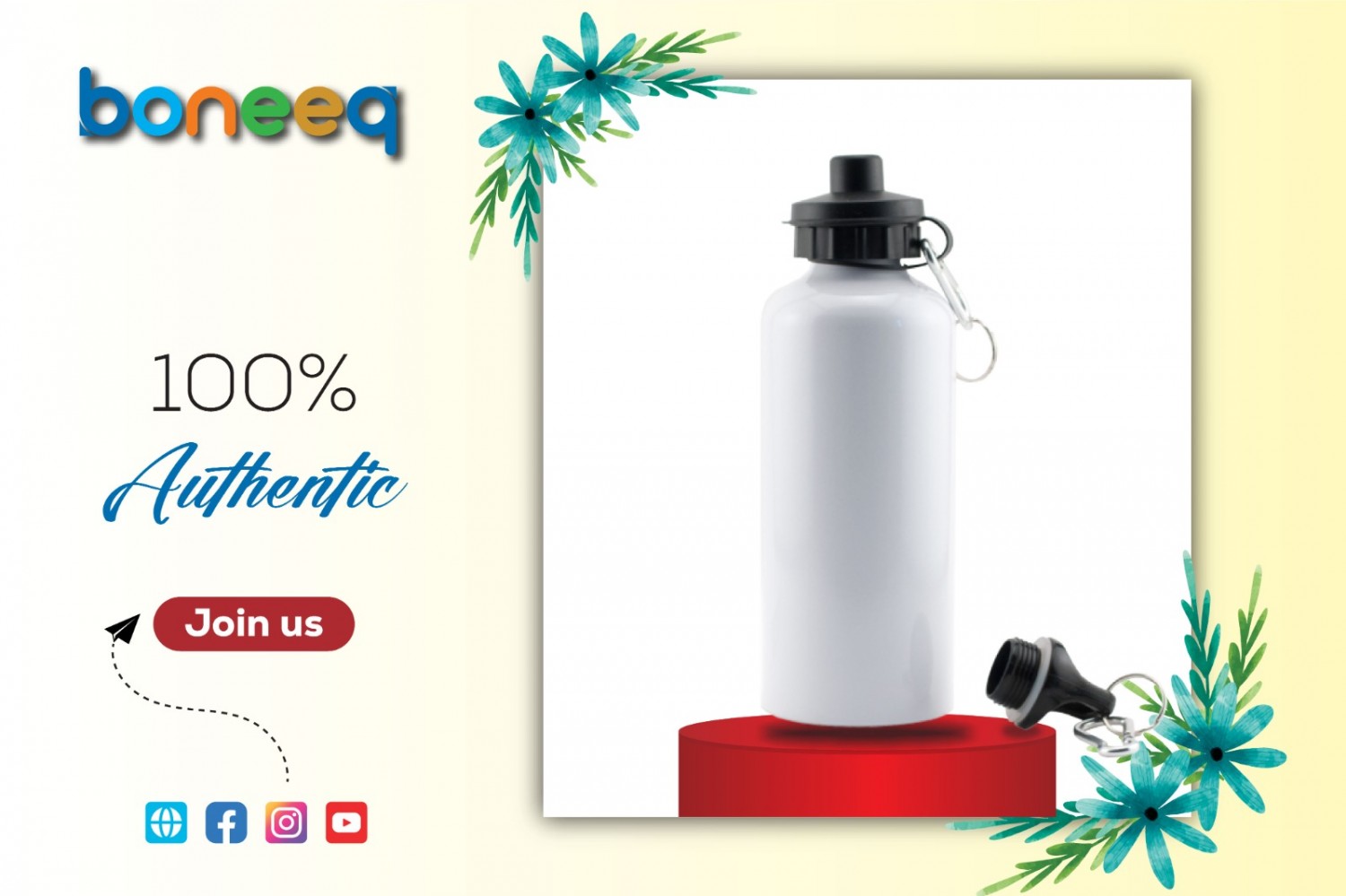 Customized water bottle